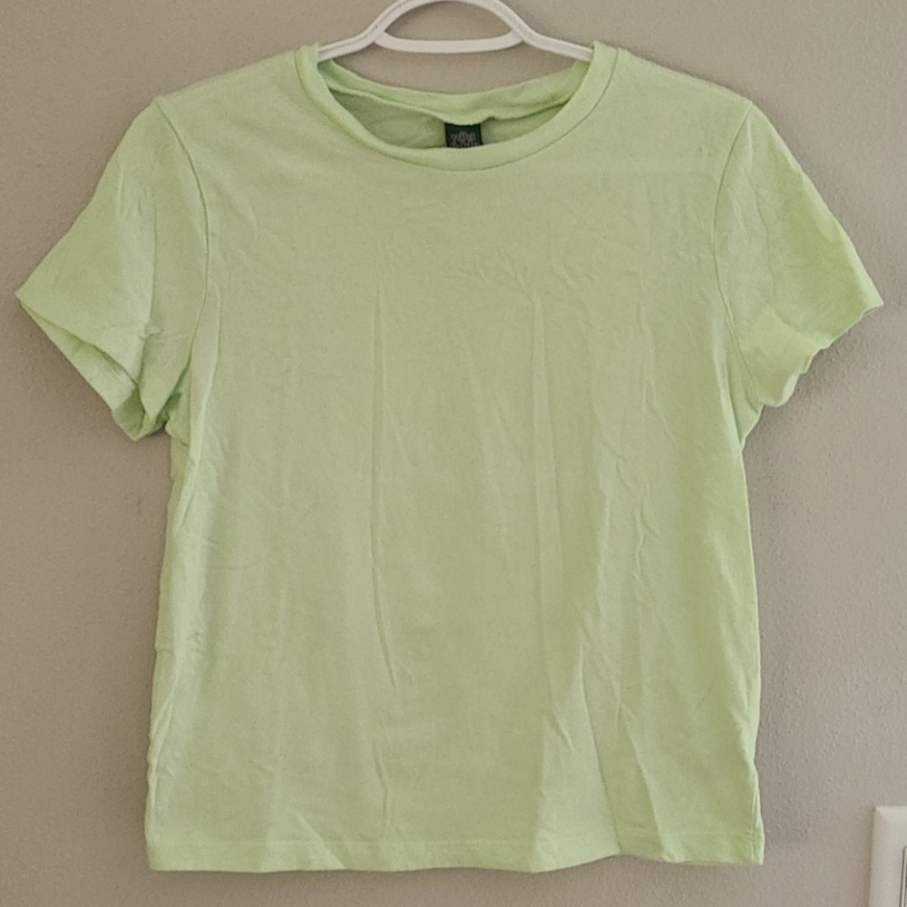 Lime basic t-shirt